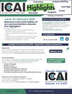 Icai Highlights February 2026 Page 1