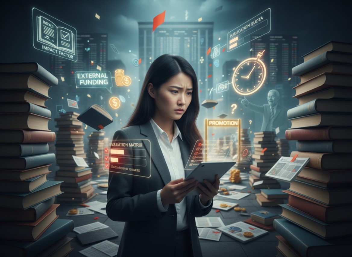 Academic career progression: which activities and achievements should be rewarded?